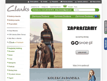 Tablet Screenshot of clarks24.pl
